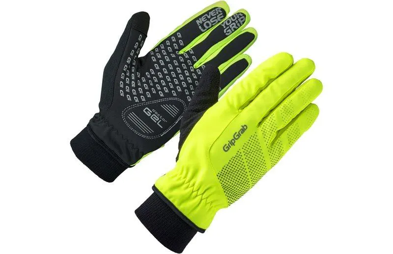 Gripgrab Sykkelhansker Ride Vindtett Vinter Hi-Vis