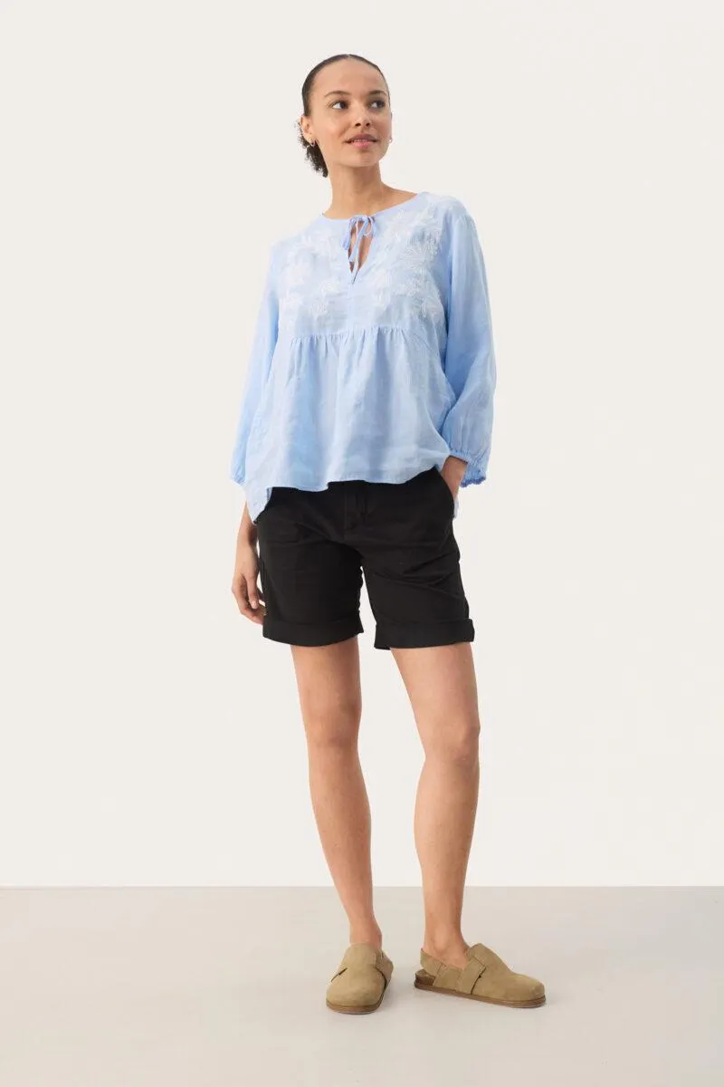 Hanijan PW Shorts Blue Graphite