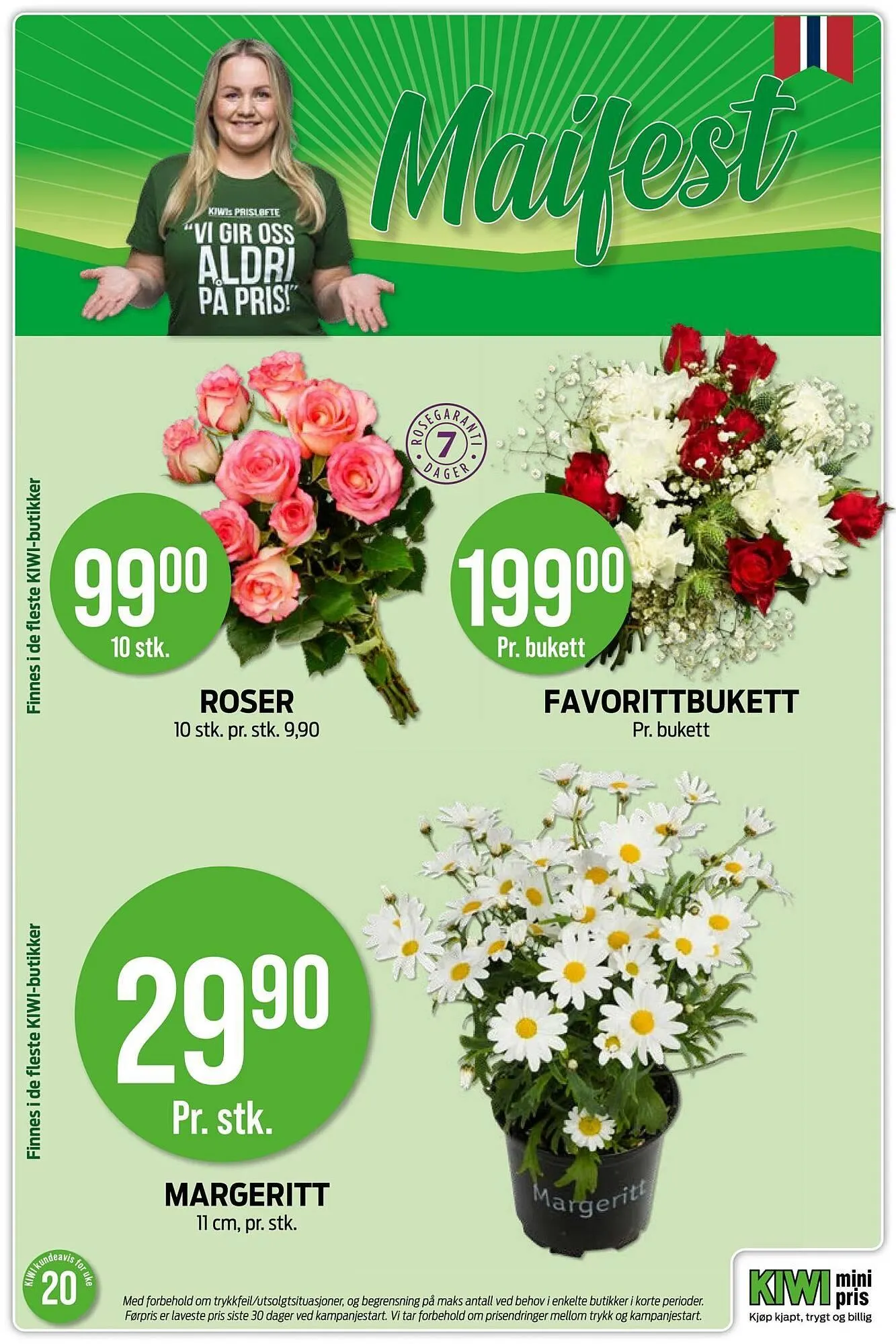 Kiwi kundeavis fra 11. mai til 18. mai 2026 - kundeavisside 14