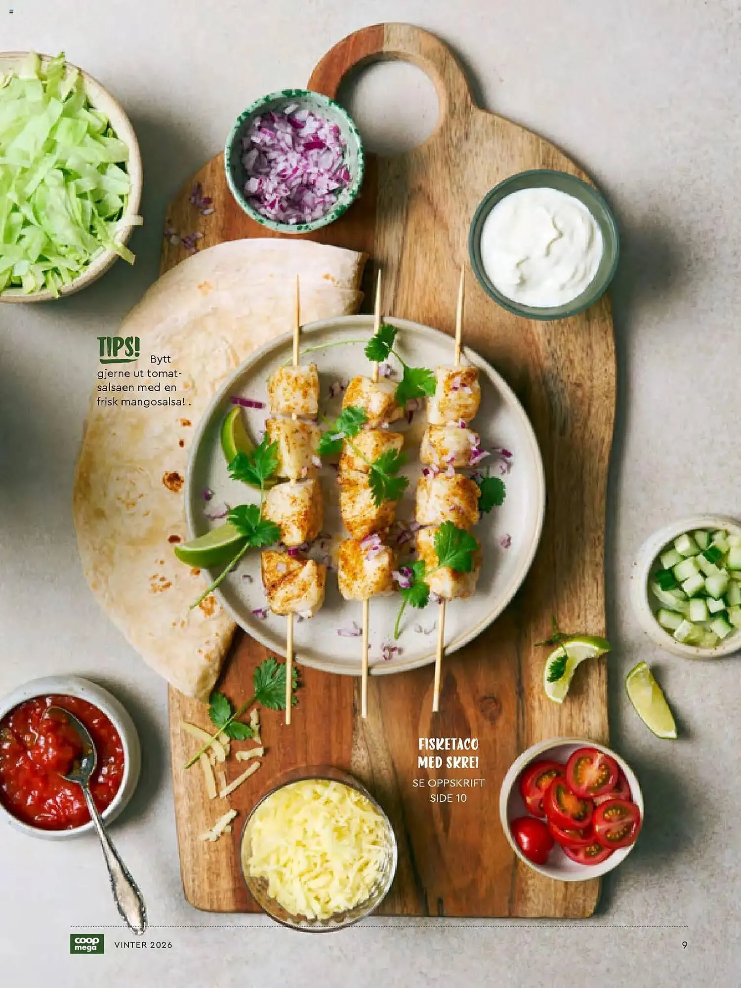 Coop Mega kundeavis fra 7. januar til 6. mars 2026 - kundeavisside 9