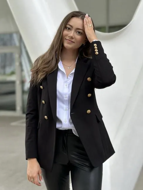 Lexington Blazer Black S