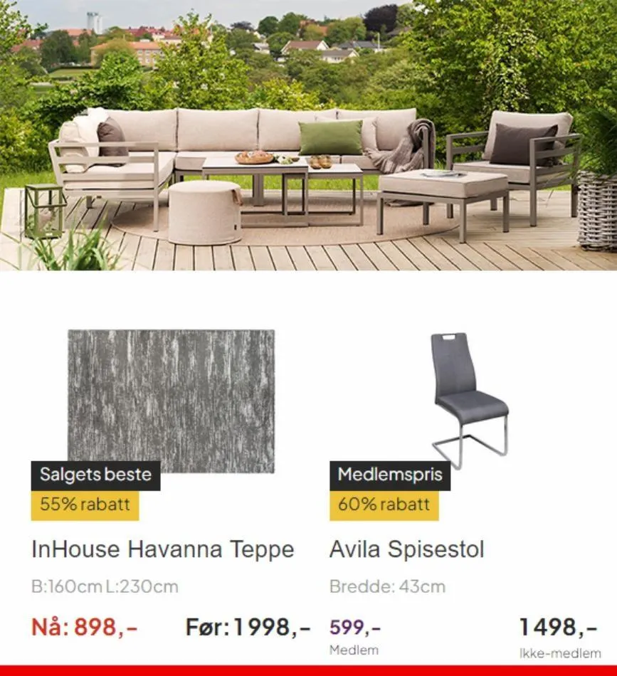 A-Møbler kundeavis til 24.10.2023 fra 10. oktober til 24. oktober 2023 - kundeavisside 2