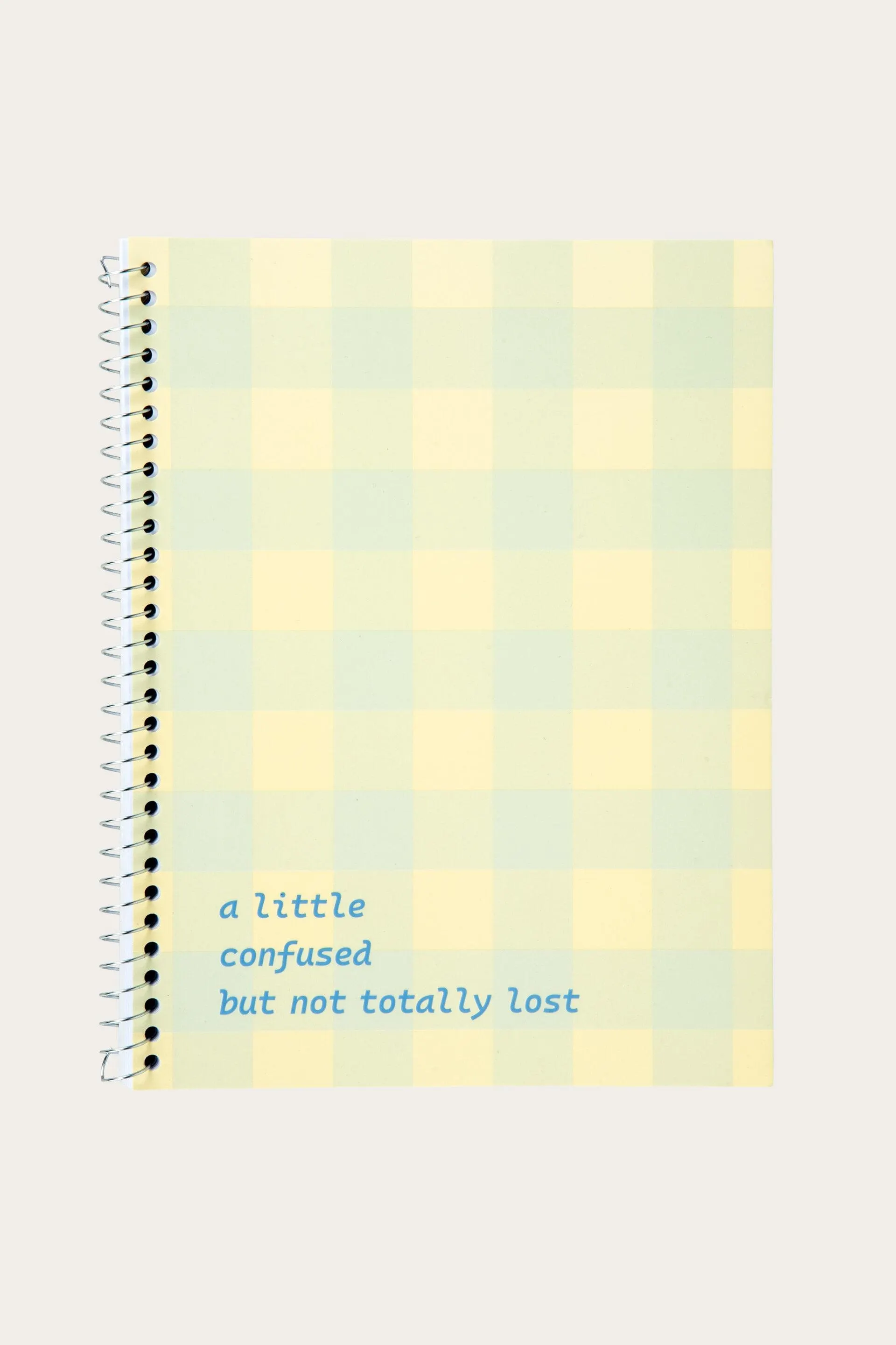 Notatblokk Gingham grønn | Interiør på nett | Lagerhaus.no