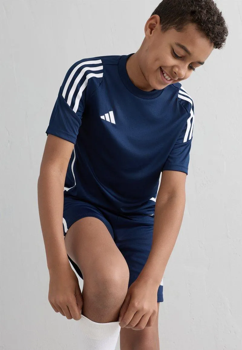 TIRO24 - SHORT SLEEVE - T-skjorte til trening - team navy blue white