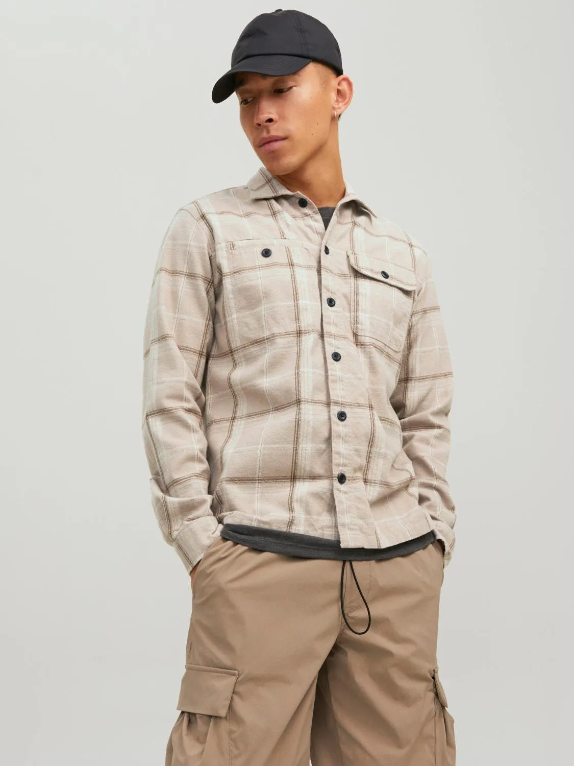 Regular Fit Rutete skjorte