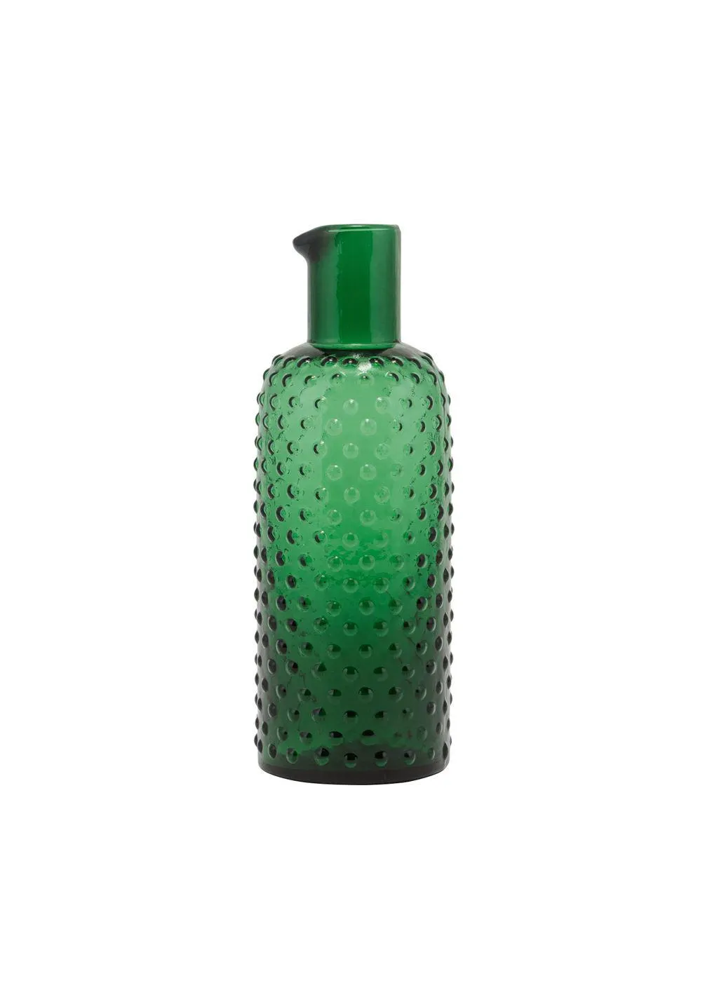 Green bubbles carafe