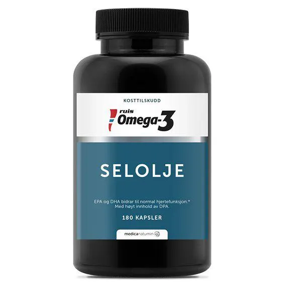 Ruis omega-3 selolje 180 kap