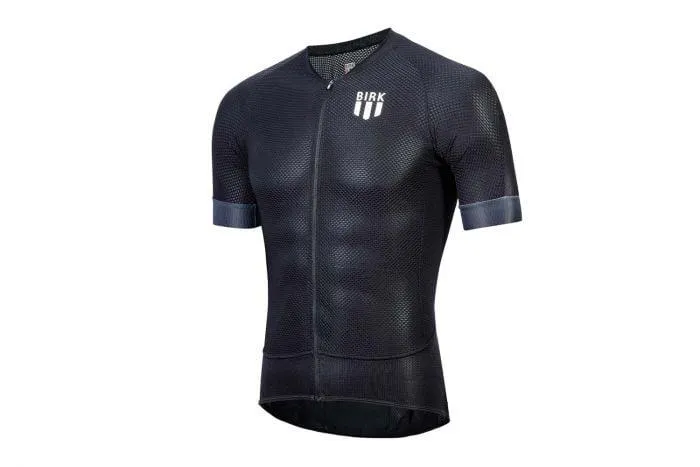 Birk FIRST sort, Sykkeltrøye
