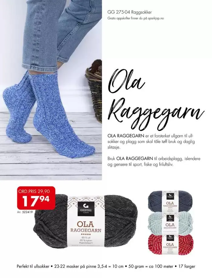 Stort utvalg av tilbud fra 23. november til 7. desember 2024 - kundeavisside 22