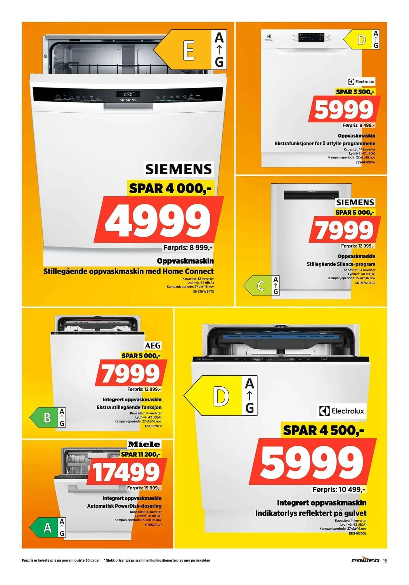 POWER kundeavis fra 3. november til 9. november 2025 - kundeavisside 15