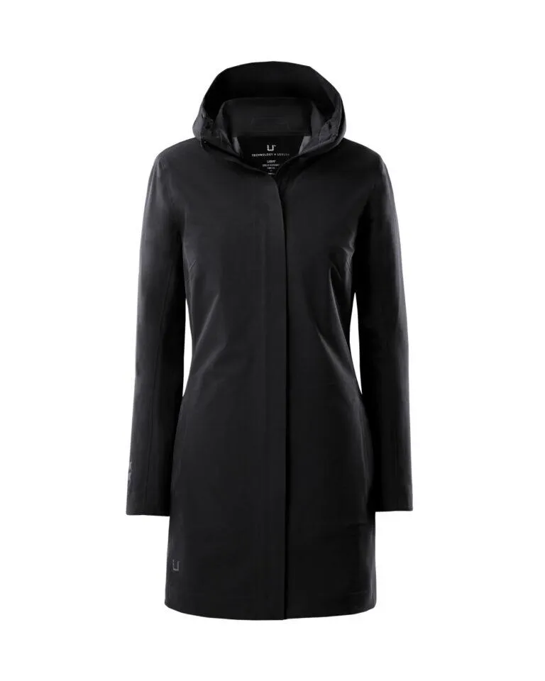 Althena Coat – Pure Black