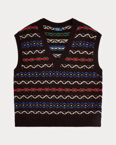 Fair Isle Sleeveless Jumper