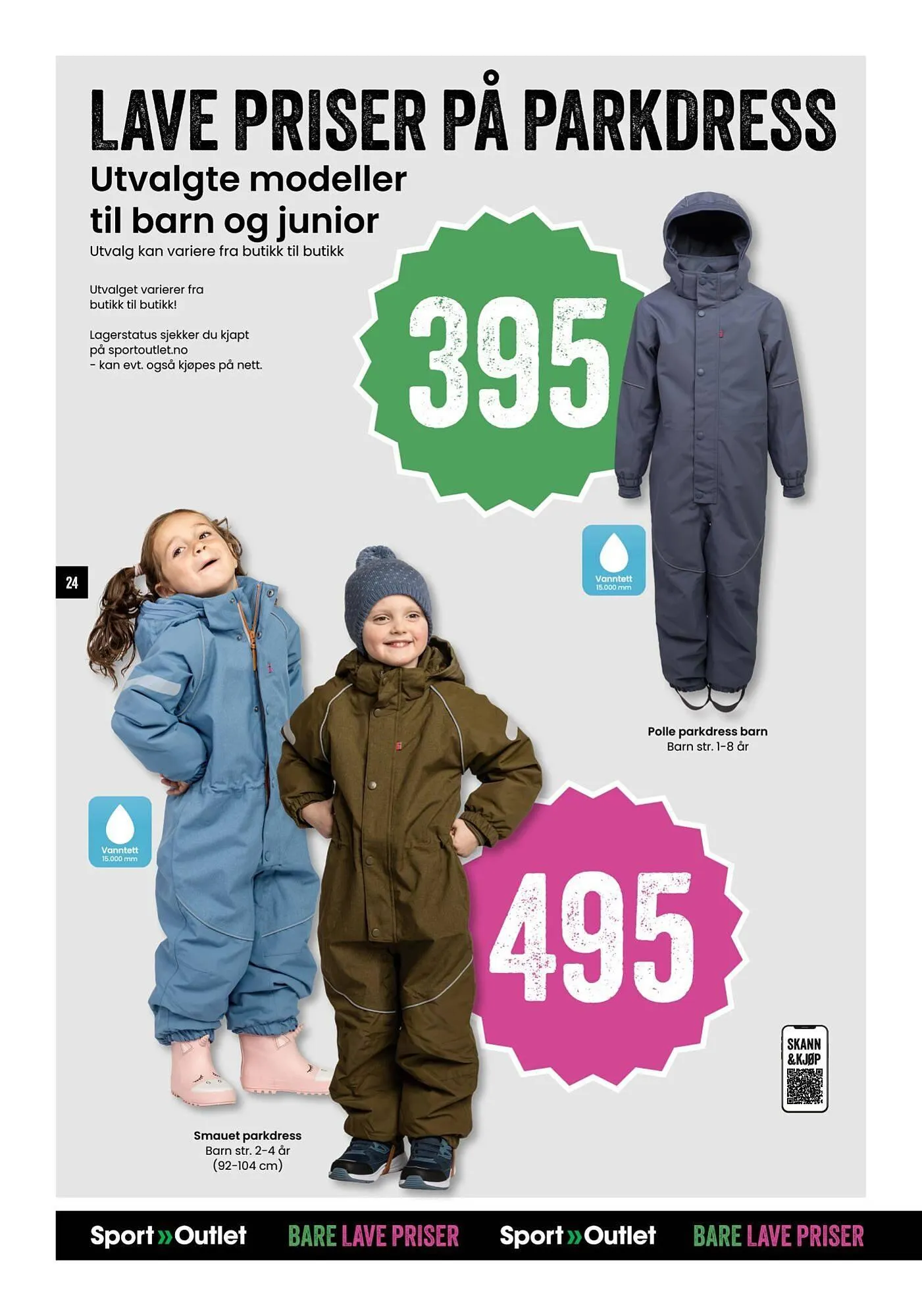 Sport Outlet kundeavis fra 4. november til 16. november 2025 - kundeavisside 24