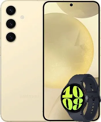 Samsung Galaxy S24, Amber Yellow, 128 GB