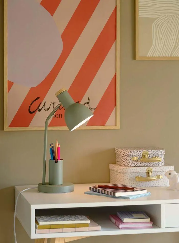 Devone bordlampe H42 - grønn