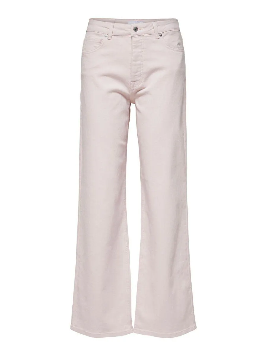 HIGH-WAISTED JEANS MED VID PASSFORM