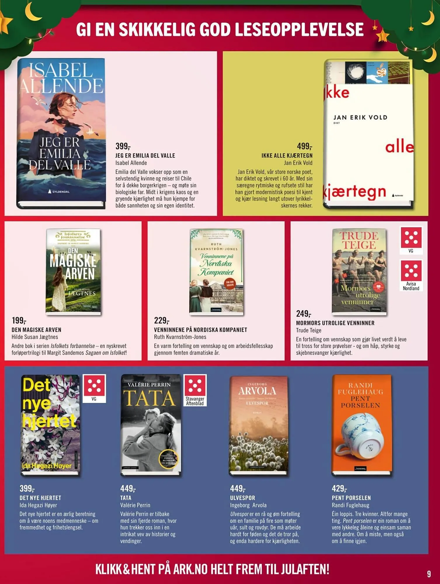 Ark Bokhandel kundeavis fra 1. desember til 25. desember 2025 - kundeavisside 9