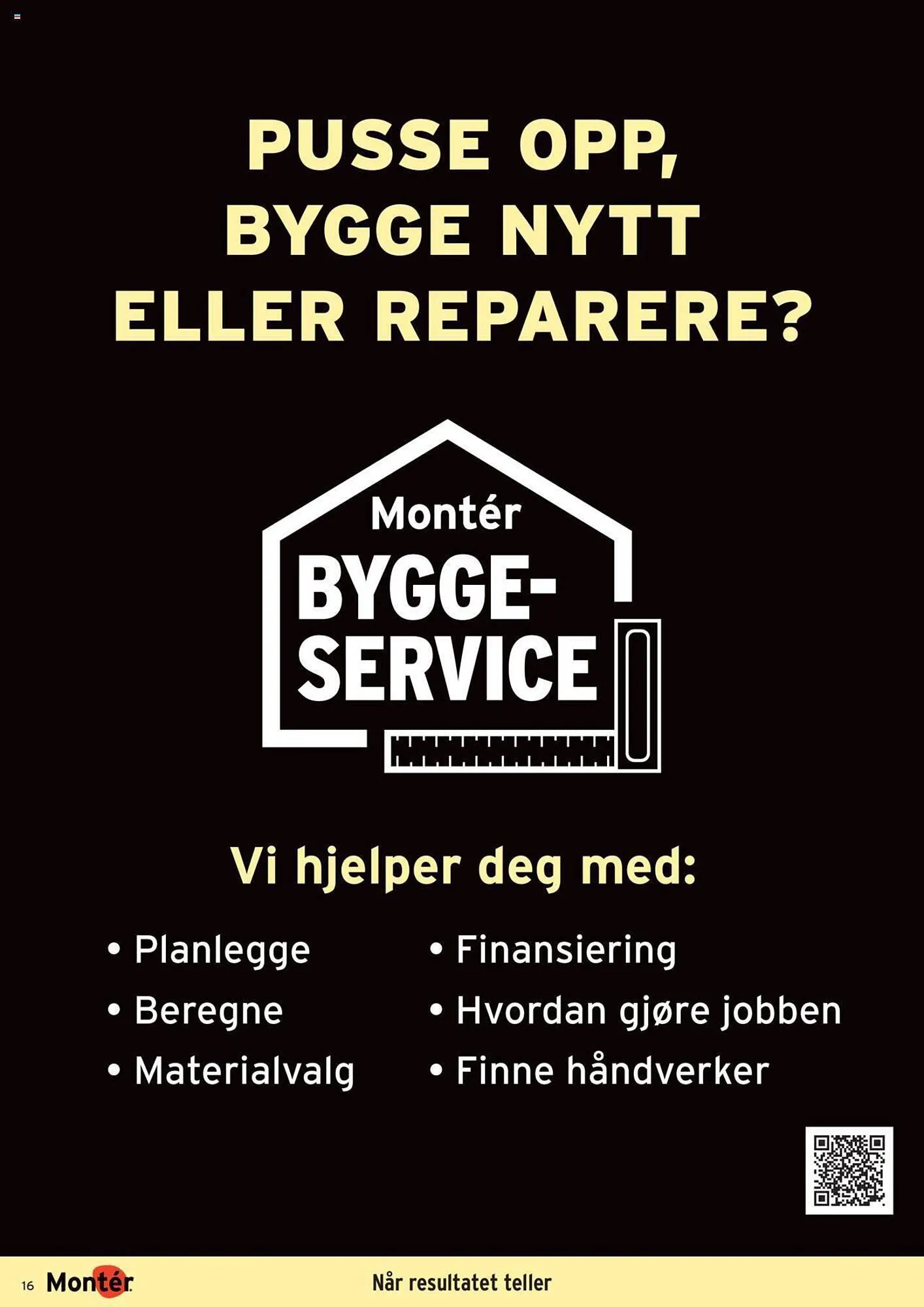 Montér Kundeavis fra 4. september til 17. september 2023 - kundeavisside 16