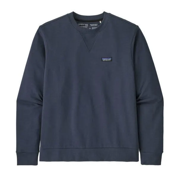 Patagonia Regenerative Organic Certified Cotton Crewneck Sweatshirt Smolder Blue