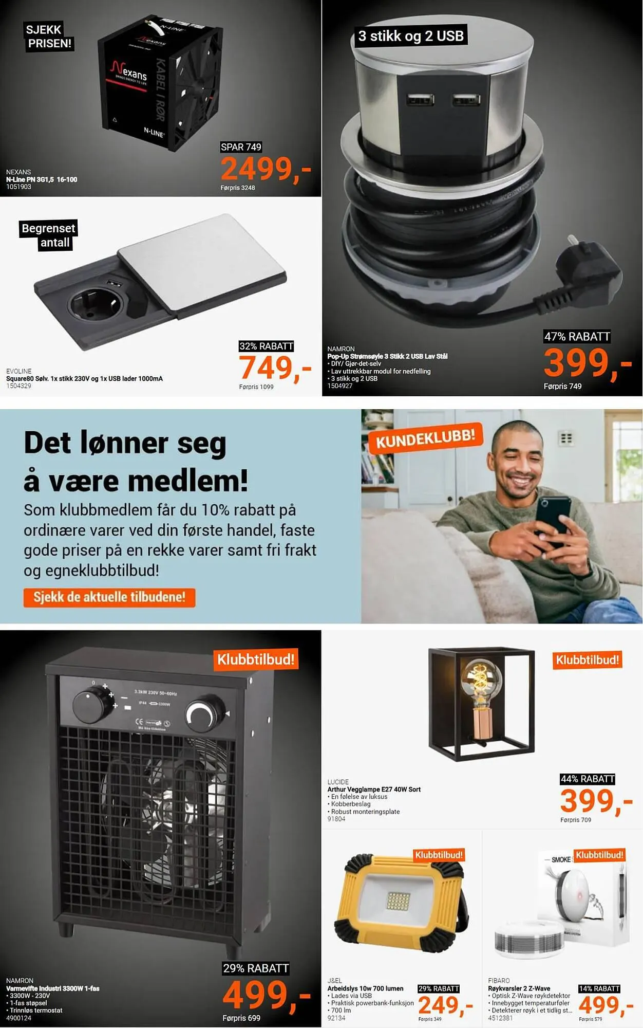 Elektroimportøren Kundeavis fra 6. november til 19. november 2023 - kundeavisside 8