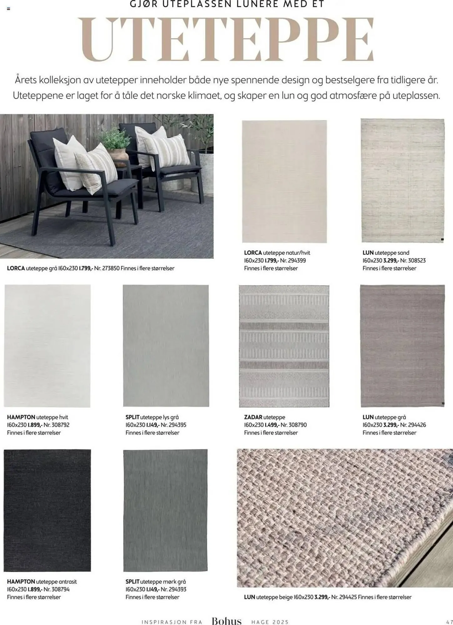 Bohus kundeavis fra 20. september til 31. desember 2025 - kundeavisside 47