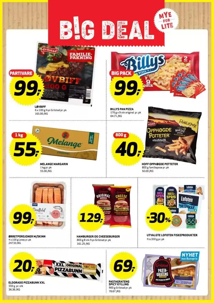 Bunnpris Kundeavis fra 28. oktober til 11. november 2024 - kundeavisside 14