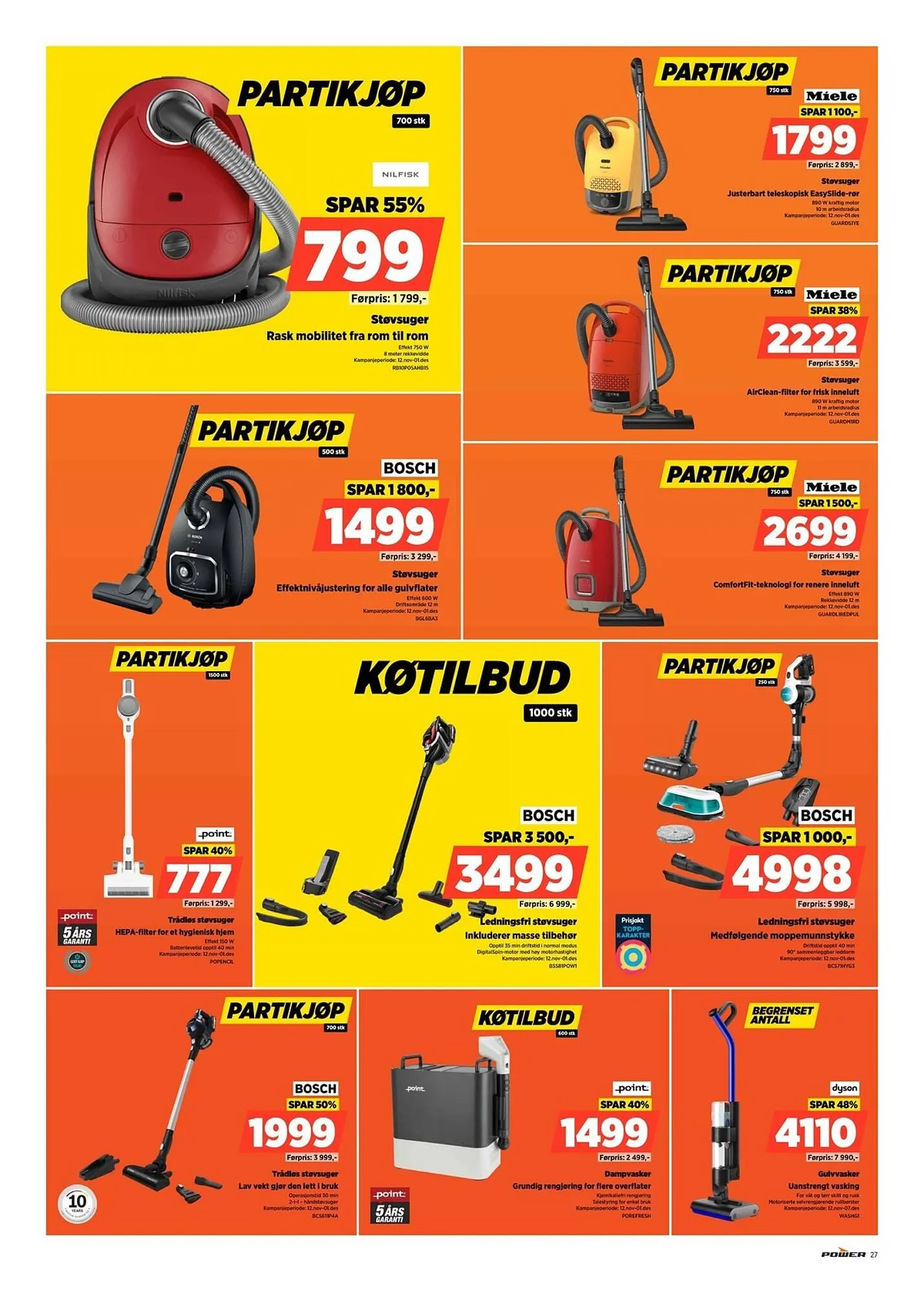 POWER kundeavis fra 17. november til 23. november 2025 - kundeavisside 27