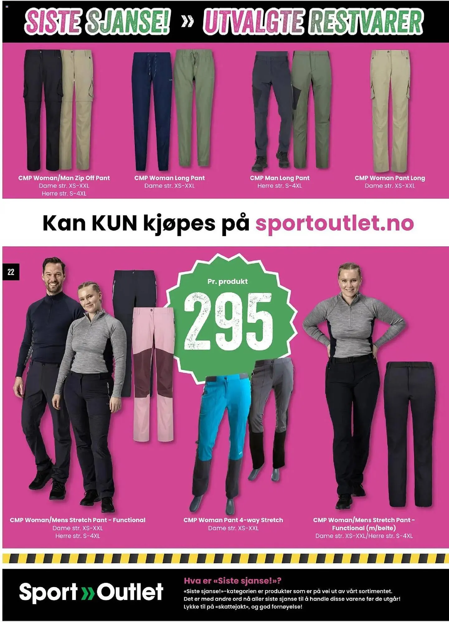 Sport Outlet kundeavis fra 17. februar til 3. mars 2026 - kundeavisside 22