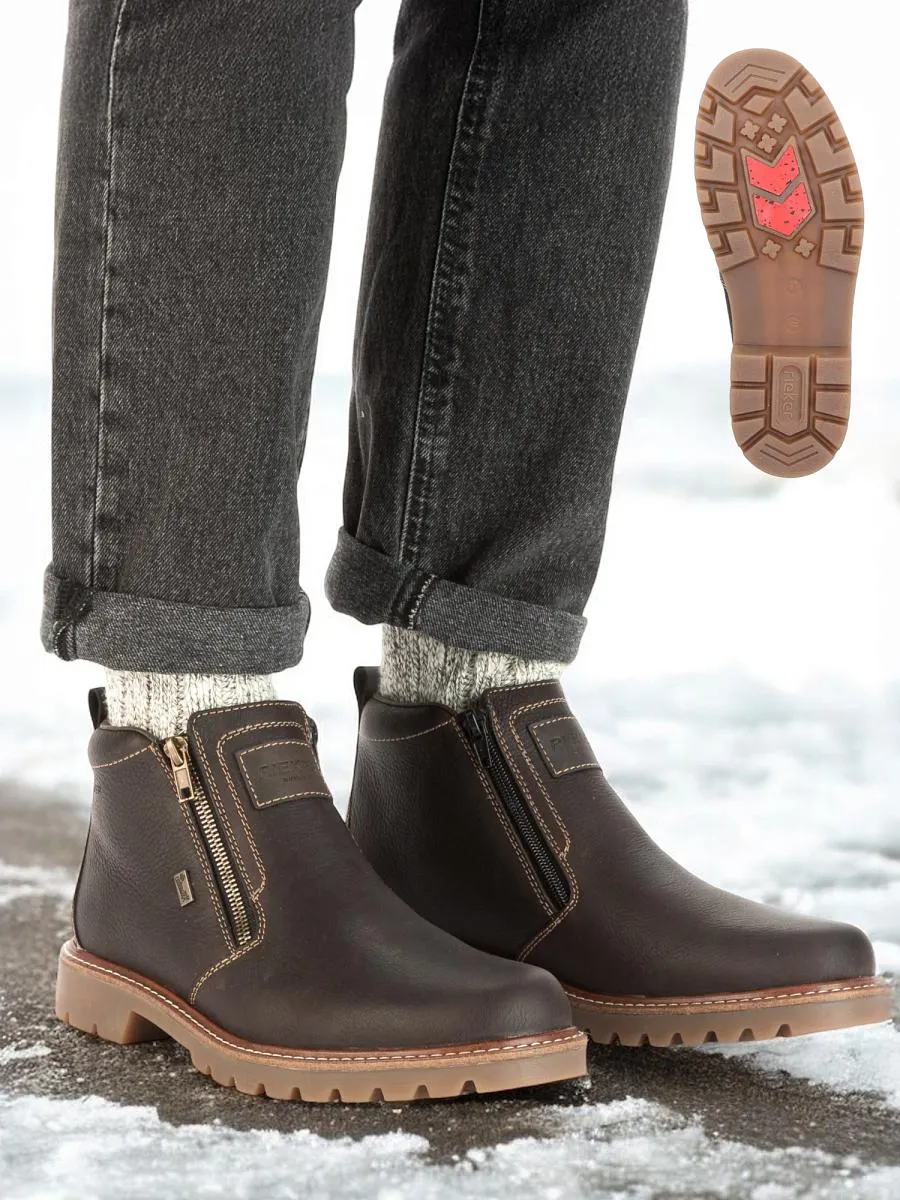 Leather Fiber-Grip ullfôret