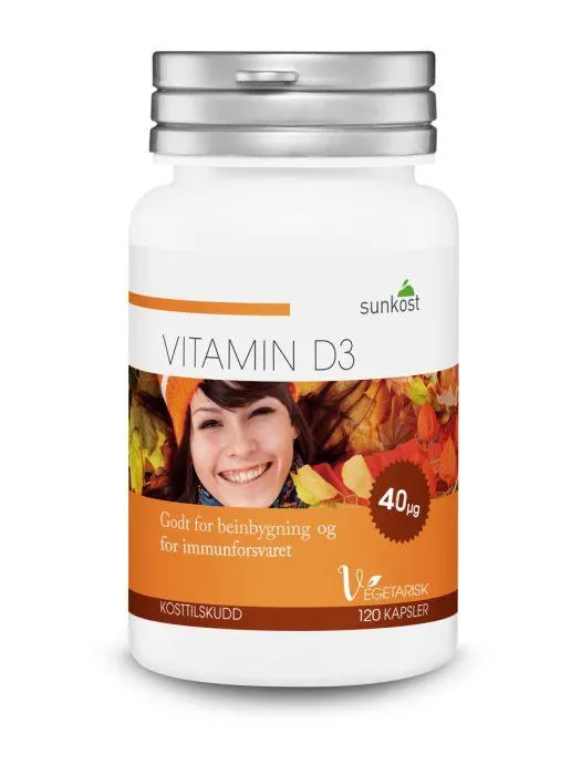 Sunkost Vitamin D3 40 μg