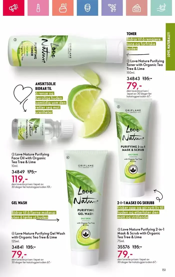 ORIFLAME Kundeavis fra 28. januar til 11. februar 2025 - kundeavisside 151