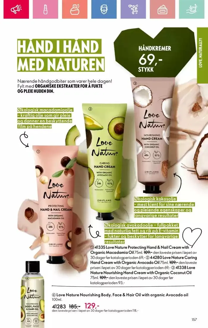 ORIFLAME Kundeavis fra 4. februar til 18. februar 2025 - kundeavisside 157