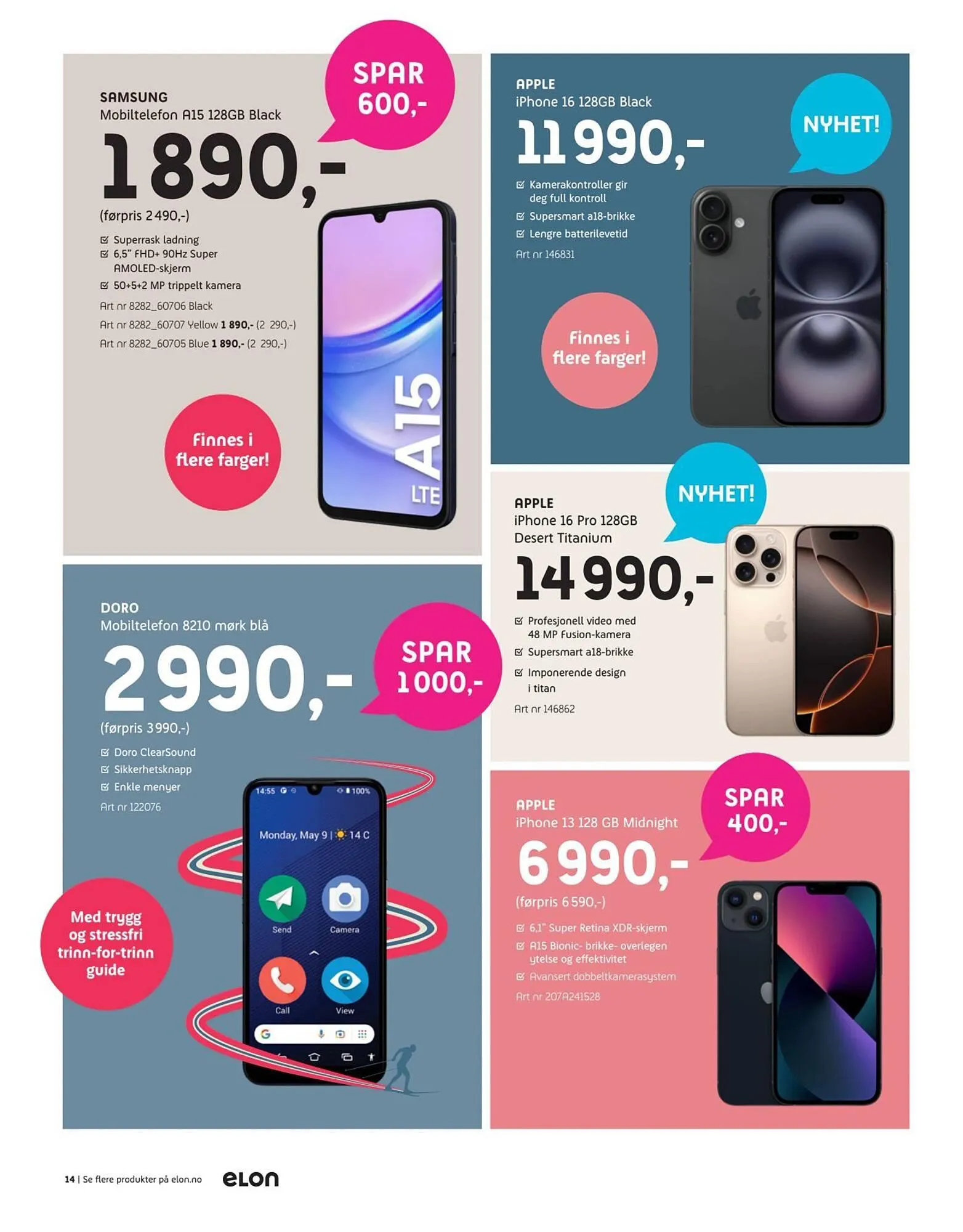 ELON Kundeavis fra 20. oktober til 10. november 2024 - kundeavisside 14