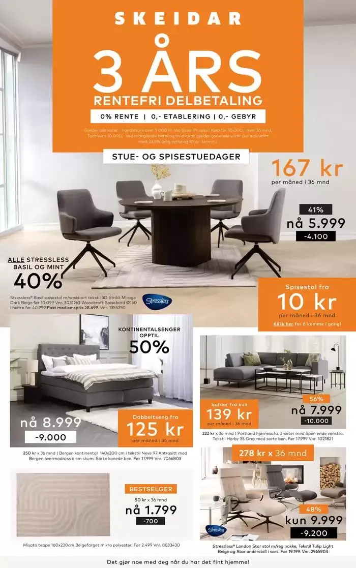 Skeidar Kundeavis fra 24. februar til 10. mars 2025 - kundeavisside 1