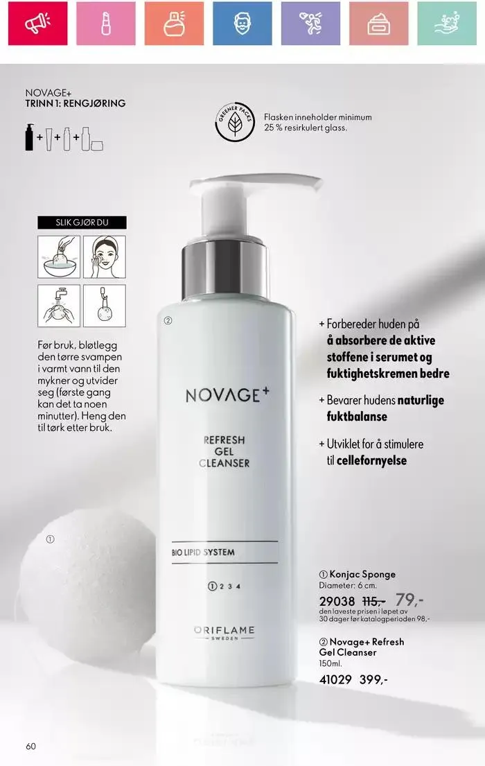 ORIFLAME Kundeavis fra 5. januar til 12. januar 2025 - kundeavisside 60