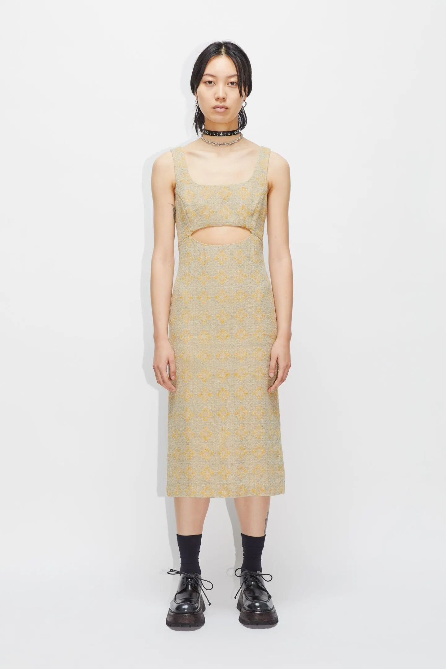 Jacquard Midi-dress