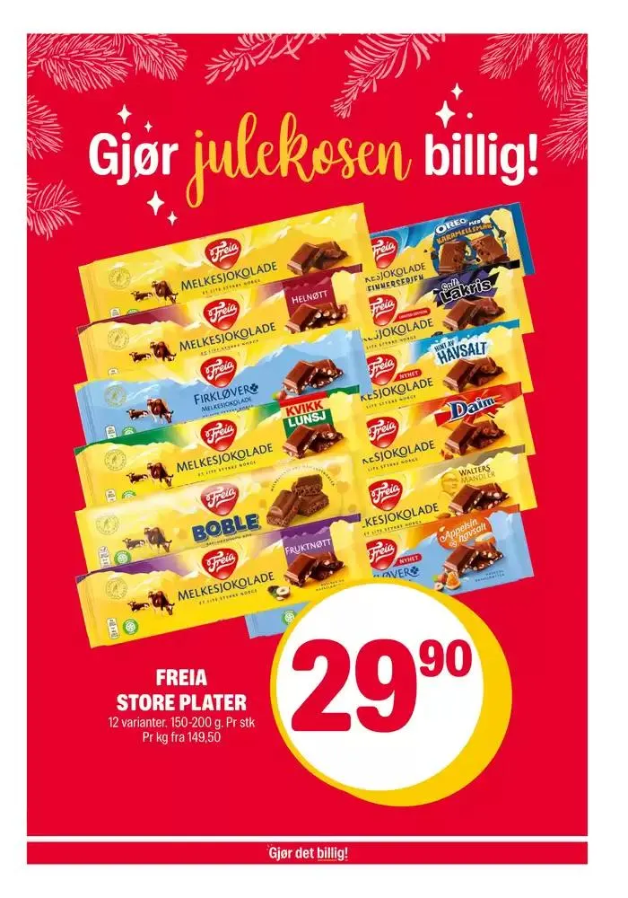 Topptilbud for alle kunder fra 23. desember til 29. desember 2024 - kundeavisside 11