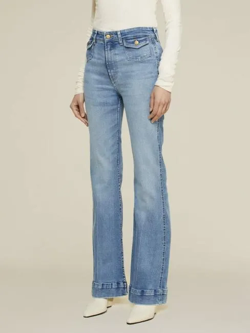 Yoko High Harry Hem Blue 31/32