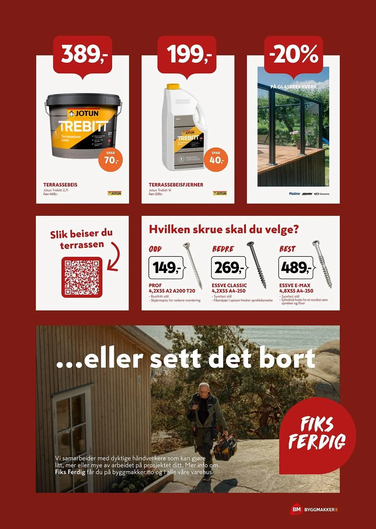 Byggmakker kundeavis fra 29. mars til 25. april 2026 - kundeavisside 3