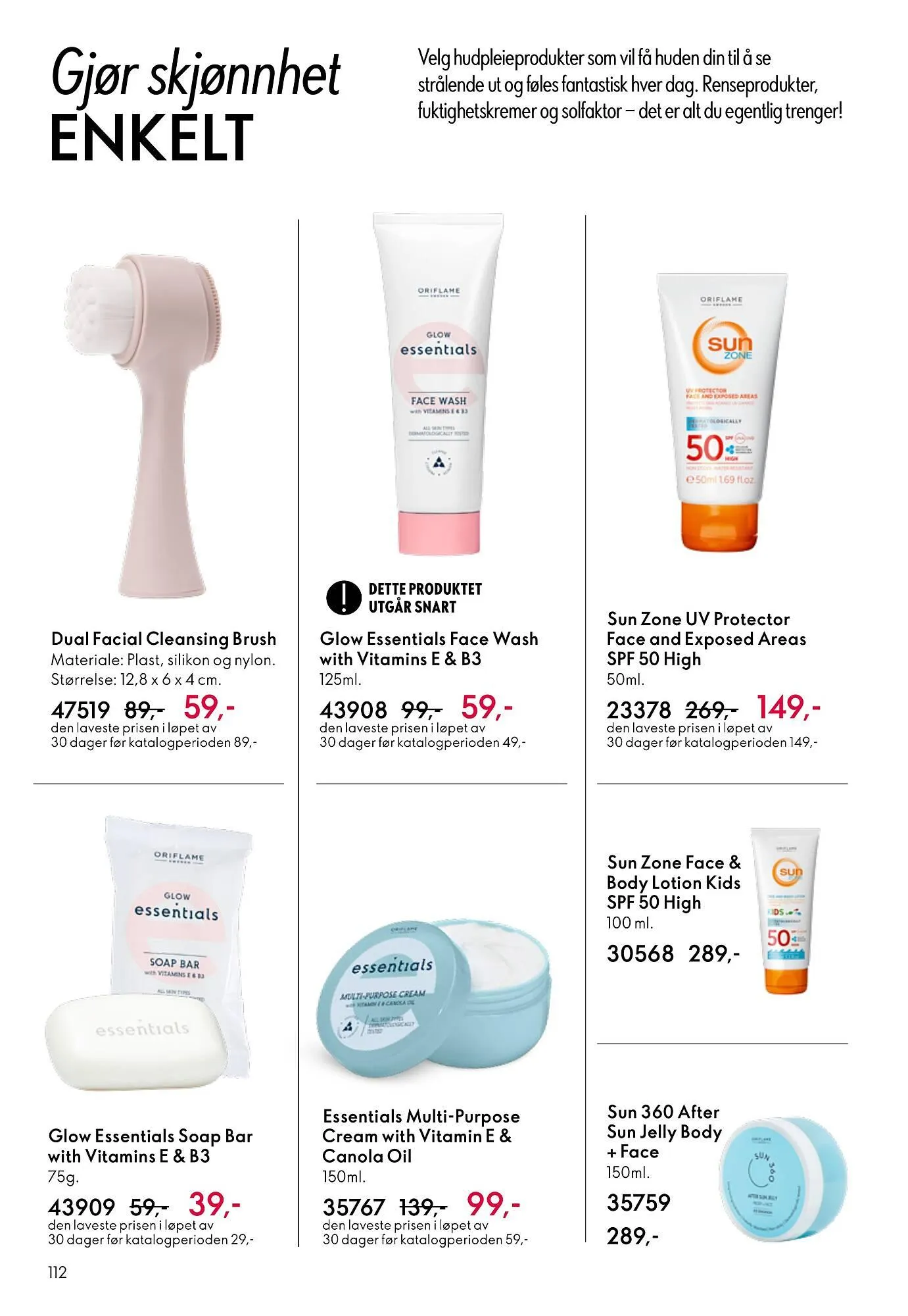 Oriflame katalog fra 18. februar til 10. mars 2026 - kundeavisside 112