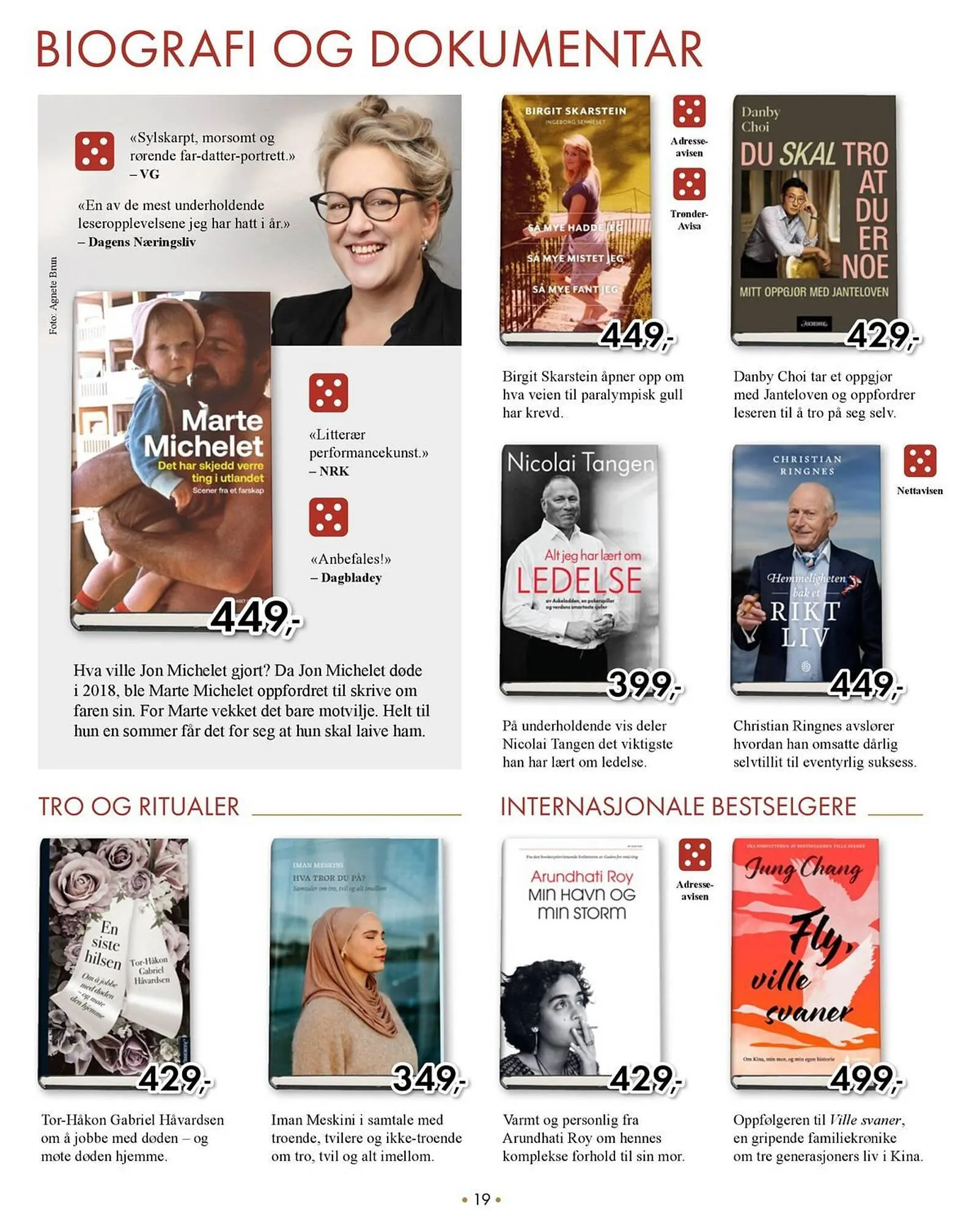 Norli kundeavis fra 2. desember til 31. desember 2025 - kundeavisside 19