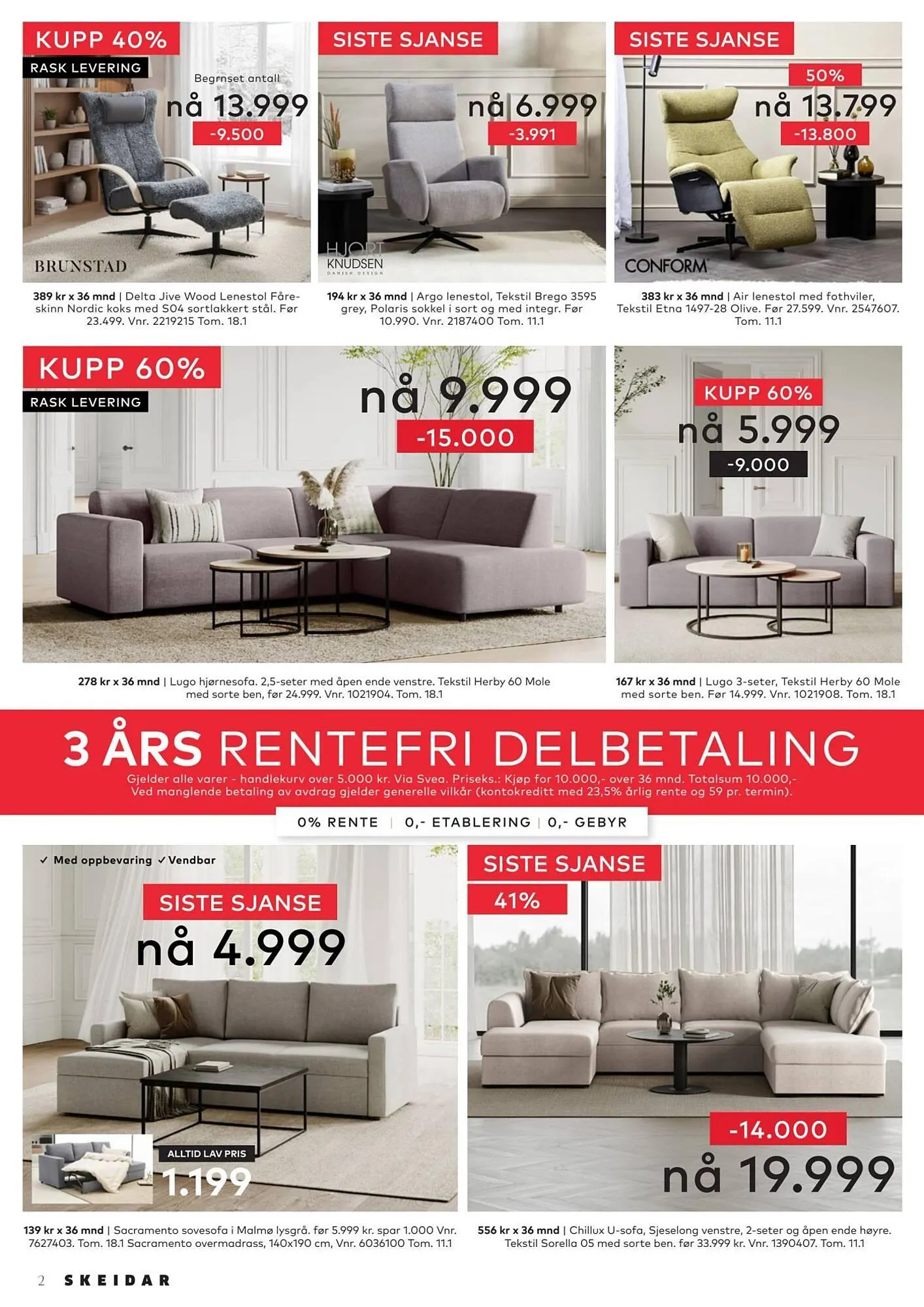 Skeidar kundeavis fra 5. januar til 12. januar 2026 - kundeavisside 2