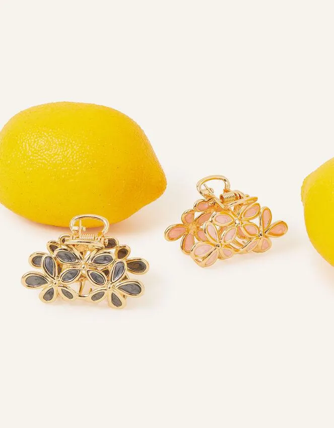 Flower Claw Clips Set of Two