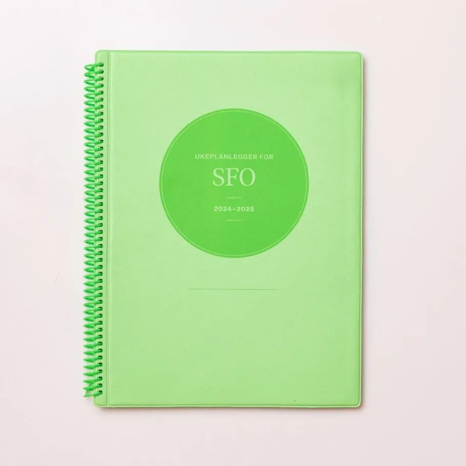 Ukeplanlegger for SFO 2024-2025