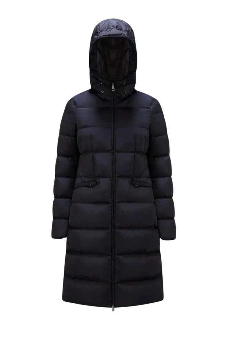 Avocette Long Down Jacket – Marine