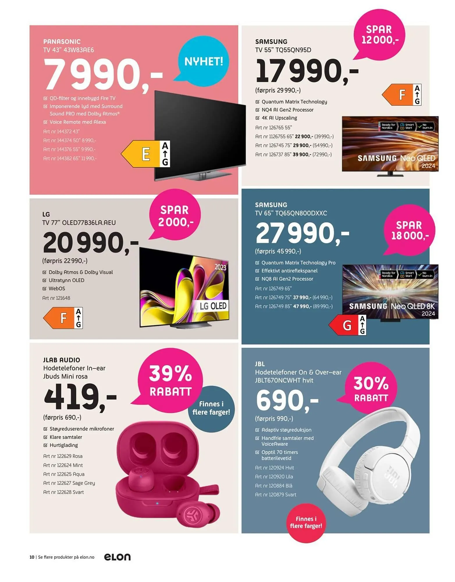 ELON Kundeavis fra 20. oktober til 10. november 2024 - kundeavisside 10