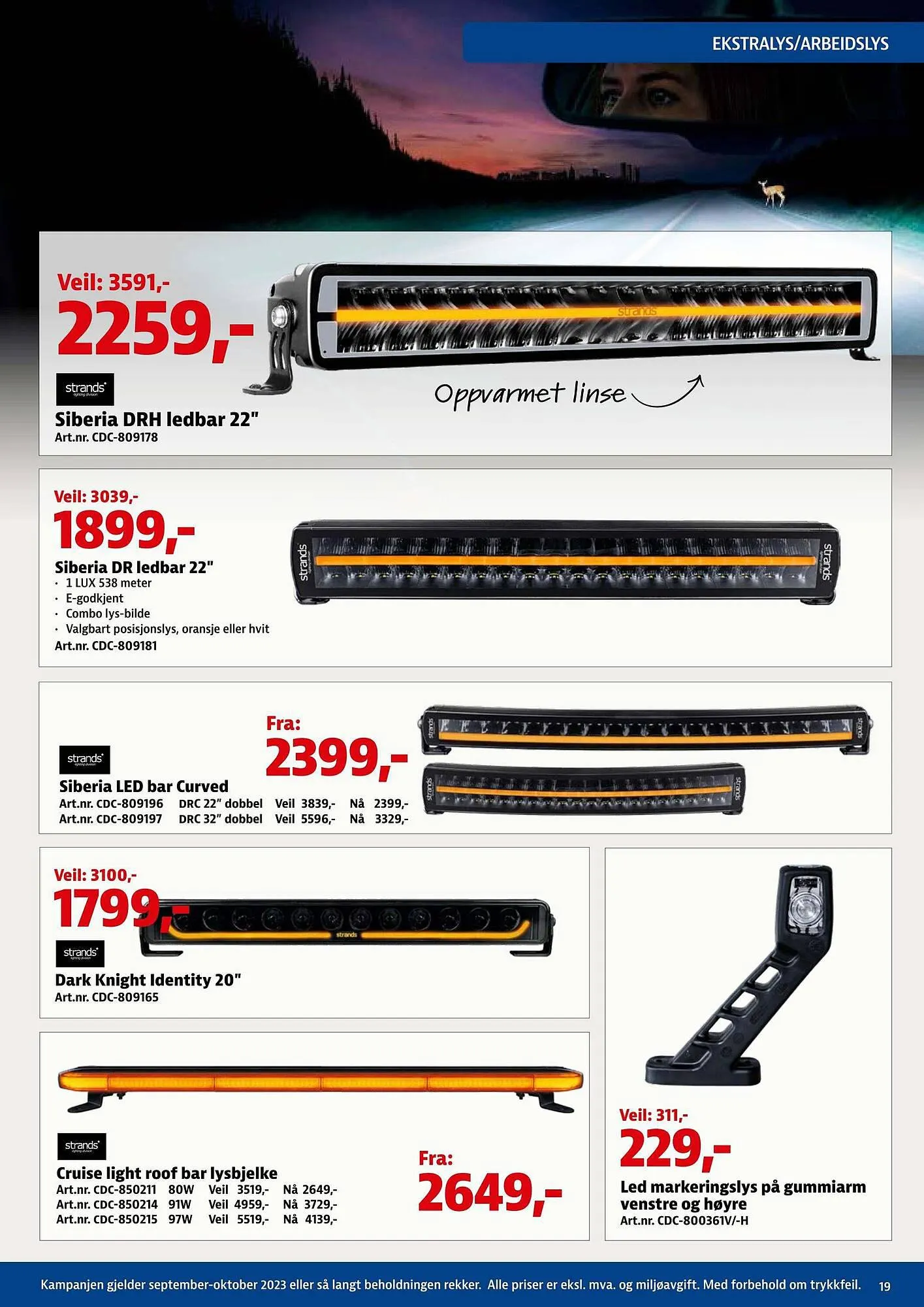 Bilxtra Kundeavis fra 2. september til 31. oktober 2023 - kundeavisside 19