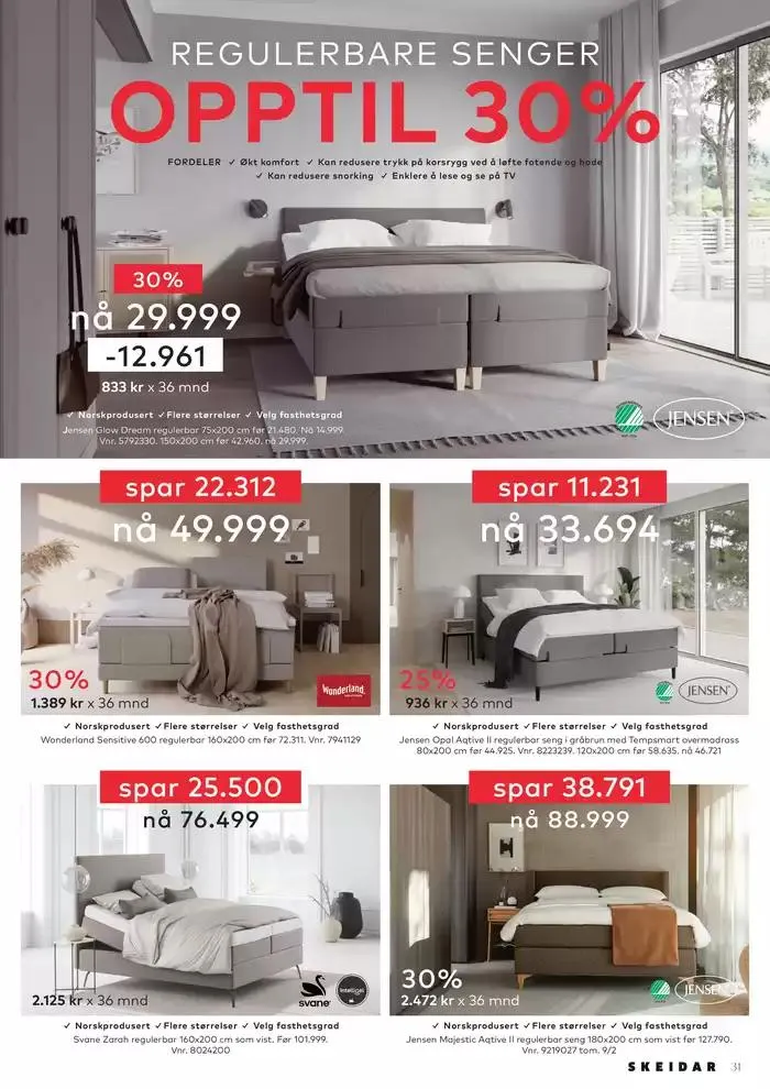 Skeidar Kundeavis fra 27. januar til 10. februar 2025 - kundeavisside 31