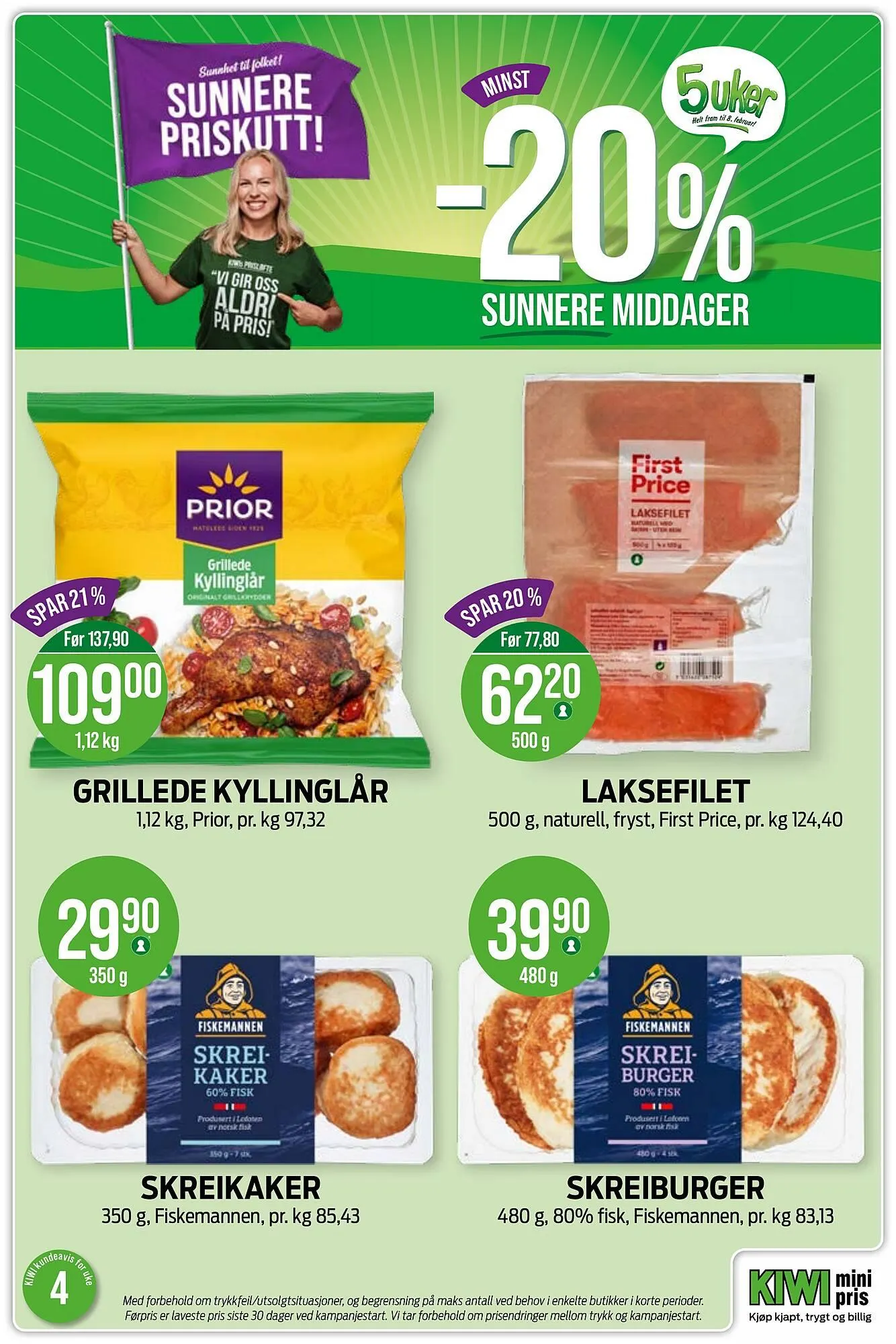 Kiwi fra 19. januar til 25. januar 2026 - kundeavisside 3