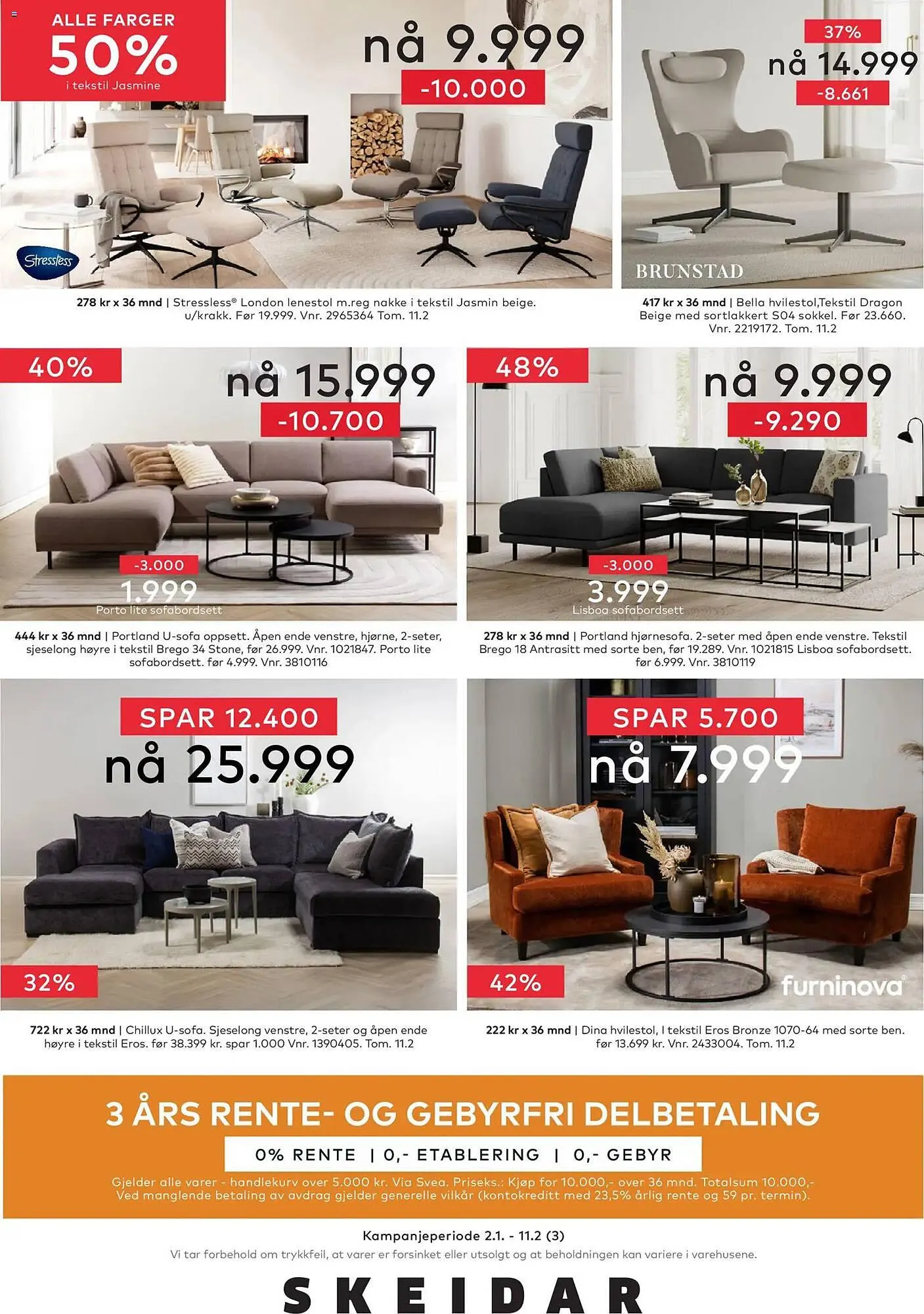 Skeidar kundeavis fra 12. januar til 18. januar 2026 - kundeavisside 32